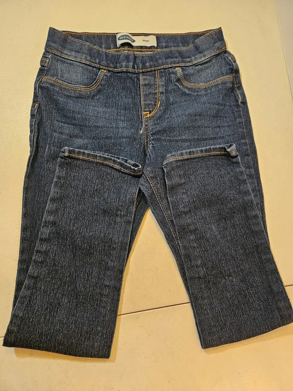Old Navy Girls skinny denim jean leggings - size Large (10-12)